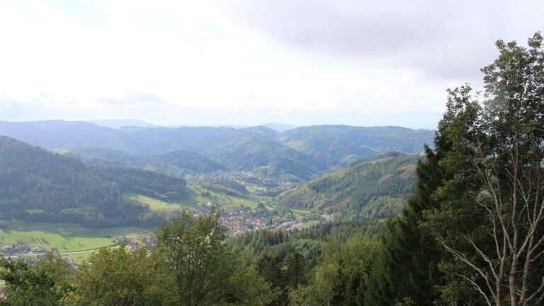 Dieses Bild zeigt eine Webcam-Aufnahme vom Achertal, aufgenommen am Sonntag, den 11.10.2026 um 12:40 Uhr. Die Temperatur betrug 9.5°C.