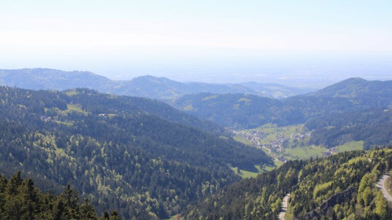 Dieses Bild zeigt eine Webcam-Aufnahme vom Achertal, aufgenommen am Samstag, den 25.04.2026 um 16:10 Uhr. Die Temperatur betrug 14.7°C.