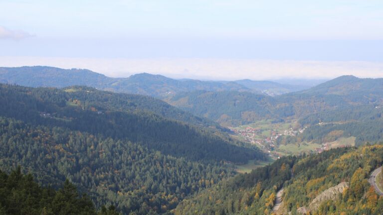 Dieses Bild zeigt eine Webcam-Aufnahme vom Achertal, aufgenommen am Freitag, den 10.10.2025 um 10:40 Uhr. Die Temperatur betrug 11.9°C.