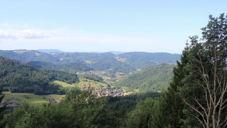 Dieses Bild zeigt eine Webcam-Aufnahme vom Achertal, aufgenommen am Montag, den 20.07.2026 um 10:10 Uhr. Die Temperatur betrug 17°C.