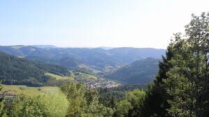 Dieses Bild zeigt eine Webcam-Aufnahme vom Achertal, aufgenommen am Montag, den 20.07.2026 um 18:10 Uhr. Die Temperatur betrug 24.7°C.
