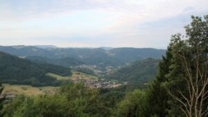 Dieses Bild zeigt eine Webcam-Aufnahme vom Achertal, aufgenommen am Mittwoch, den 05.08.2026 um 07:10 Uhr. Die Temperatur betrug 20.5°C.