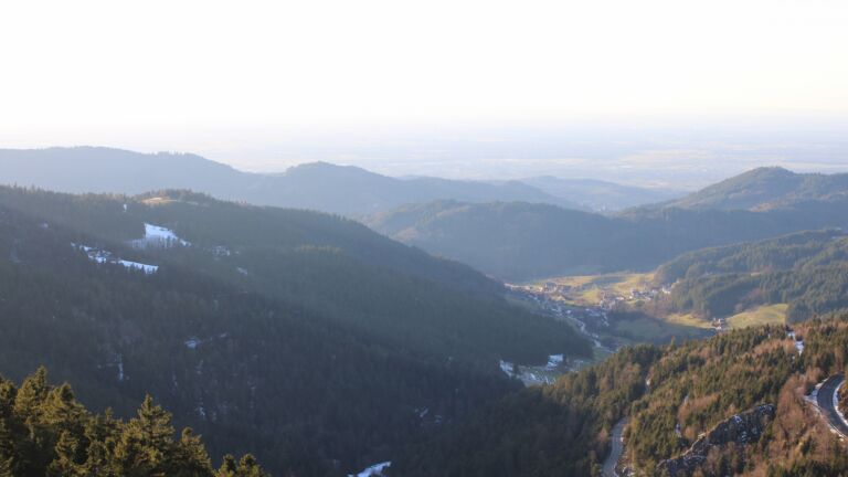 Dieses Bild zeigt eine Webcam-Aufnahme vom Achertal, aufgenommen am Donnerstag, den 15.01.2026 um 16:00 Uhr. Die Temperatur betrug 7.5°C.