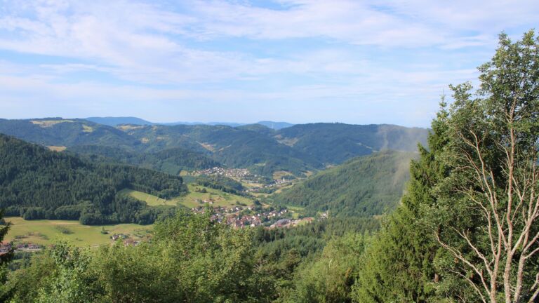 Dieses Bild zeigt eine Webcam-Aufnahme vom Achertal, aufgenommen am Freitag, den 17.07.2026 um 09:30 Uhr. Die Temperatur betrug 23.8°C.