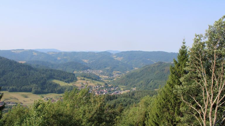 Dieses Bild zeigt eine Webcam-Aufnahme vom Achertal, aufgenommen am Donnerstag, den 30.07.2026 um 10:00 Uhr. Die Temperatur betrug 31.8°C.