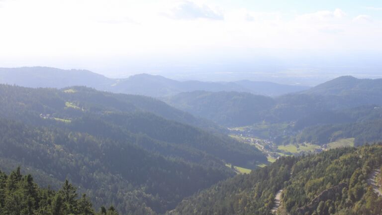 Dieses Bild zeigt eine Webcam-Aufnahme vom Achertal, aufgenommen am Mittwoch, den 17.09.2025 um 16:50 Uhr. Die Temperatur betrug 12.7°C.