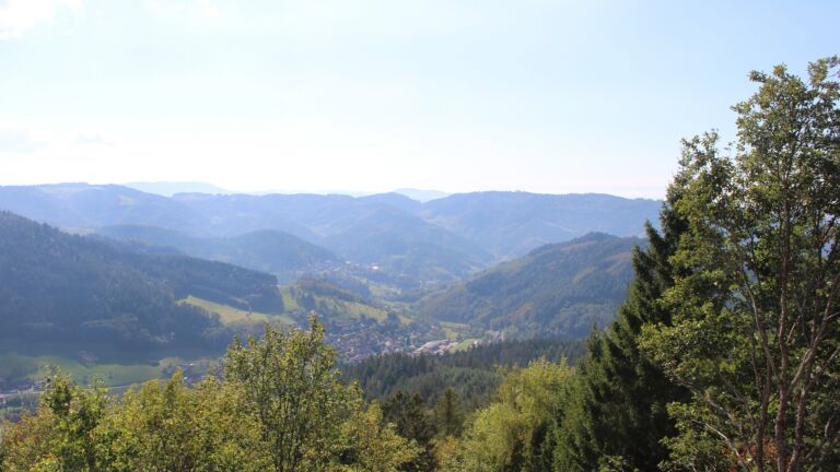 Dieses Bild zeigt eine Webcam-Aufnahme vom Achertal, aufgenommen am Dienstag, den 06.10.2026 um 14:30 Uhr. Die Temperatur betrug 23°C.