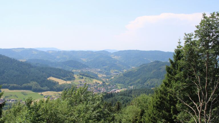 Dieses Bild zeigt eine Webcam-Aufnahme vom Achertal, aufgenommen am Sonntag, den 28.06.2026 um 13:10 Uhr. Die Temperatur betrug 31°C.