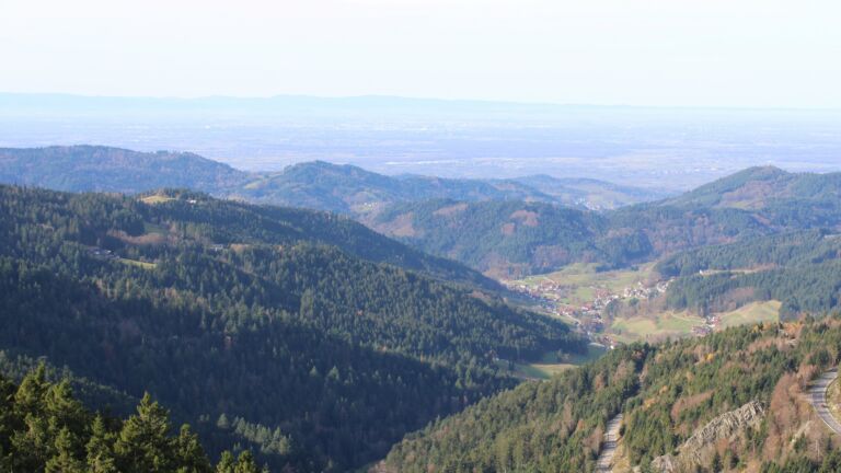 Dieses Bild zeigt eine Webcam-Aufnahme vom Achertal, aufgenommen am Donnerstag, den 13.11.2025 um 11:40 Uhr. Die Temperatur betrug 15.5°C.